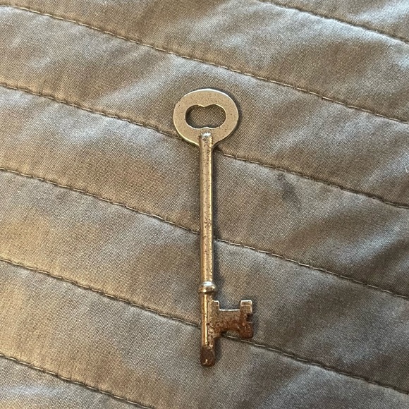 Antique Skeleton Key Marked Germany Pendent Decor - Picture 2 of 2